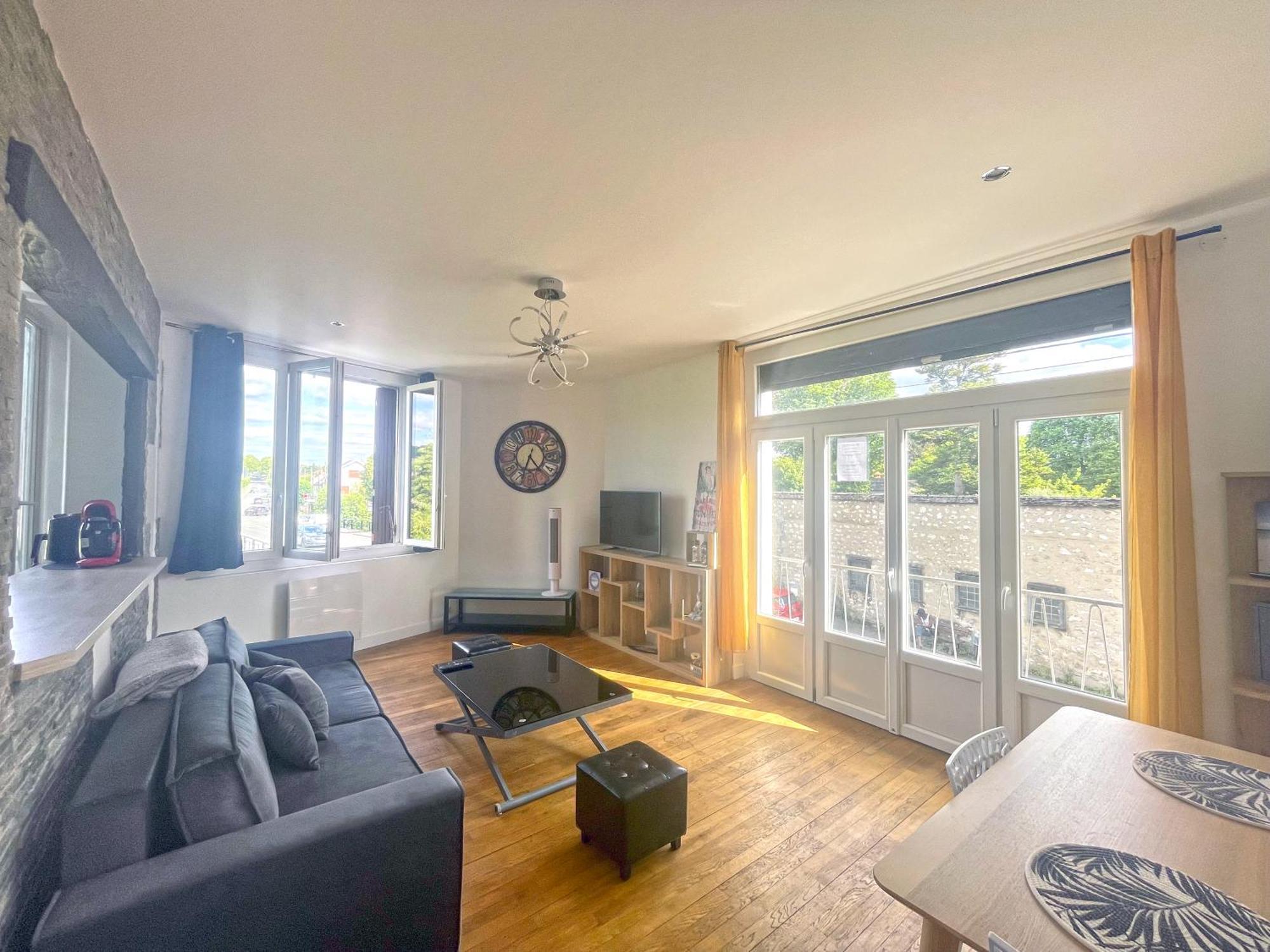 Grand T2 Renove - Bord Du Canal - Commerces A Pied Moret-sur-Loing Luaran gambar